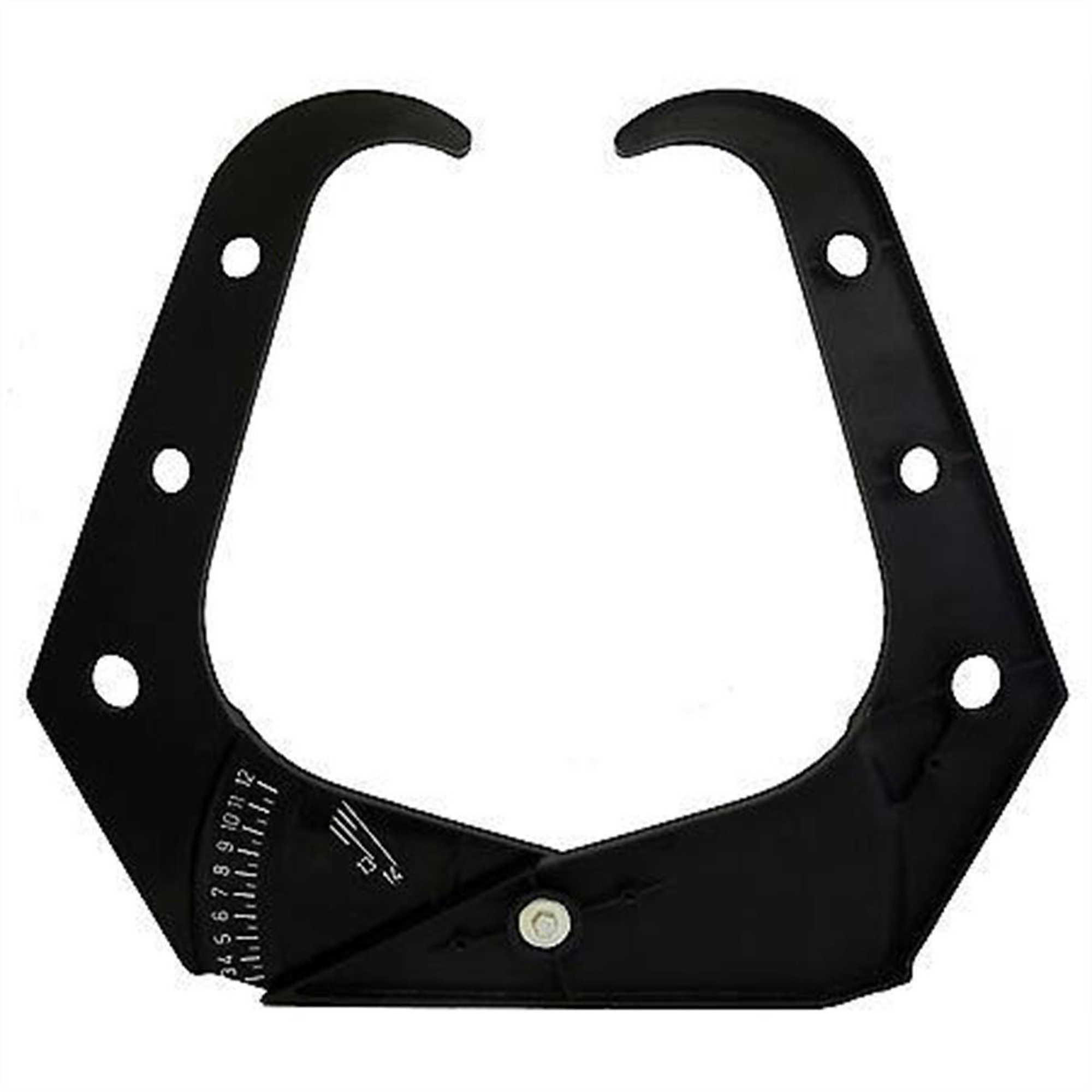 Tire Mechanic's Resource Wheel Caliper — Measures Wheel Width in 1/2in. to 1in. Increments, Durable Plastic, Model# TMRWB309011